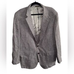 Cricketeer Wool Houndstooth Blazer Men’s (Fits 42R Large) Made in USA